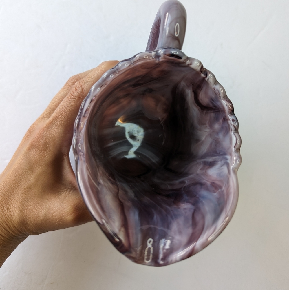 Amethyst slag Imperial milk pitcher Excellent condition - Picture 4 of 9